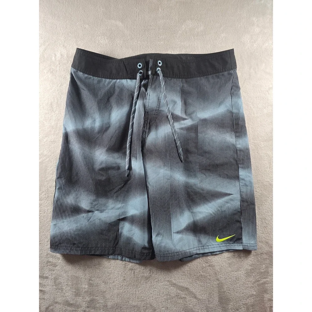 Nike Board Shorts Mens 34 Swim Trunks Stretch Beach‎ Casual Athletic Swim Trunks